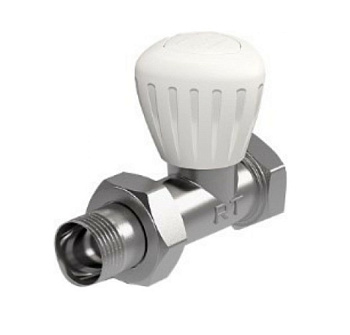 Вентиль радиаторный 1/2 ручной  прямой Royal Thermo